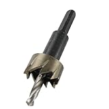 uxcell　 ホールソー　ツール　シルバートーン　ブラックシャフト　21mm