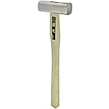 金賞藤元 ステンレス四角玄能 鏡磨 尺2(360mm)柄 450g