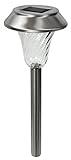 Paradise GL23539SS6 Solar Stainless Steel Path Light, 6-Pack [並行輸入品]