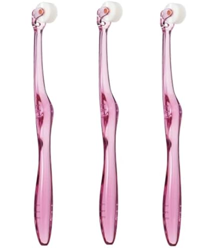 Amazon | 京都やまちや ころころ歯ブラシ (レッド) | 京都やまちや