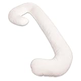Nunubee ホワイト U型妊婦枕 妊婦抱き枕　授乳クッション U型ビッグサイズ 多機能 ハグピロー 寝心地サポート枕 横寝 昼寝 トラベルクッション 母の日 152*66cm