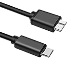 USB Type C to USB 3.0 変換ケーブル (0.5m) USB C 外付けhddケーブル USB Type C to USB 3.0 Micro B 3A急速充電と5Gbpsデータ転送 Macbook（Pro）/HDD外付けハードドライブ/Seagate/Camera 3など対応