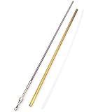 KEEYOODOK RCボート フレキシブルシャフト 3.175mm 1/8インチ 34.5cm 左手フレックスケーブル RCスピードボート モノ VEE カタマラン ハイドロプレーン (左手)