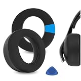 Geekria イヤーパッド Sport 互換性 パッド ソニー Sony PlayStations Pulse Elite ヘッドホンに対応 パッド イヤー/イヤーカップ 冷却ジェル (黒)