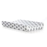 Sweet Potato Swizzle Changing Pad Cover, Pink/Grey/White by Glenna Jean Mfg. [並行輸入品]