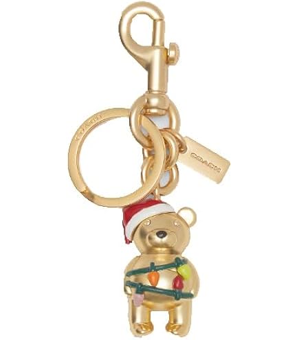 Amazon.co.jp: [Coach] キーチェーン Bear Bag Charm in Signature
