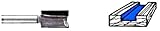 Whiteside Router Bits 1007 Straight Bit with 1/4-Inch Cutting Diameter and 1-Inch Cutting Length [並行