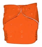 Simple Snug Pocket Diaper (Orange) by Smart Snugs