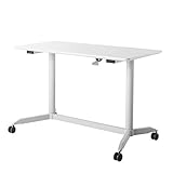 ガス昇降デスク　幅1200mm×奥行き600mm　サンワサプライ　ERD-GAK12060W　（納期お問合せください）