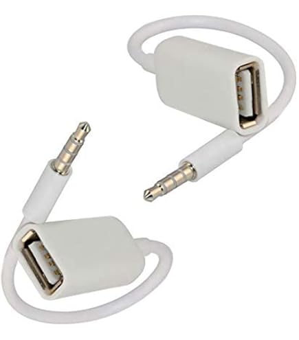 Amazon | AUXオーディオジャックプラグからUSB 2.0メスへの変換