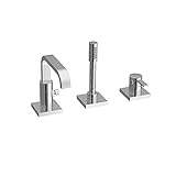 Grohe 19302000 Allure Roman Tub Filler with Personal Hand Shower [並行輸入品]