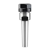 テーパーエンドミルコレットチャックホルダーフェイスミリングアーバーアダプターER20 MT2 M10用CNCフライス工具