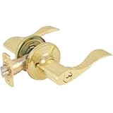 Ultra Hardware 44330 Lexington Wave Lever Entry, Polished Brass Kd [並行輸入品]