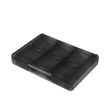 FineGood カードケース 3DS カセット ソフト 24枚収納 コンパクト 整理ケース 収納 携帯型 (ブラック)