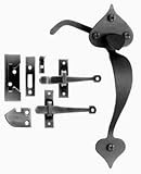 Acorn Heavy Duty Forgedリムラッチの内部&外部ドア7 / 8 " – 1 – 3 / 4インチ厚ドア( at8br )