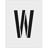 アイマーク:IM ステンシル W 文字サイズ250×125mm AST-W250125 型式:AST-W250125