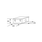 YKKAP メンテナンス部品 小口キャップ (HHK3-2559) [YW]ホワイト