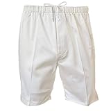 祭りパンツ 白 メンズ 短パン ひも付 前ファスナー 日本製 L