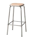 東谷 ハイスツール シルバー PC-67SV