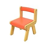 Na Kids PVCチェア KDC-1906 オレンジ ネイキッズ キッズチェア 木製 ローチェア 子供椅子 ロー