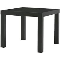 IKEA(イケア) LACK ブラック 90161673 サイドテーブル、ブラック