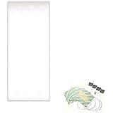 OOKABE GLASS お風呂鏡 浴室鏡 250×600mm 厚み5mm 防湿 交換取付け部材セット 金具付き
