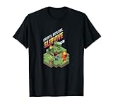 Minecraft Group Shot Create Explore Survive Tシャツ