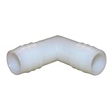 LASCO 19-9613 90-Degree Elbow Barb Fitting with 1-Inch Insert, Nylon by LASCO