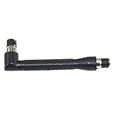 ユーティリティツール90度l字型ミニダブルヘッド1/4 "六角ドライバービットソケットレンチ