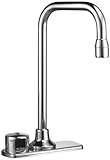 Sloan Valve ETF-770-4-P Optima Transformer Powered Sensor Activated Electronic Gooseneck Hand Washin