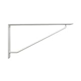 ケイ・ジー・ワイ工業 カラーアーム棚受 白 270x135