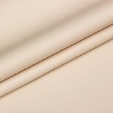 MARUHADO 合皮 フェイクレザー 生地 幅160cm×2m レザー ノリなし 薄手 PVC 無地 DIY ベッドキット 椅子 張替え ブラウン 2m