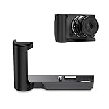 JJC 金属 L型ハンドグリップ シグマ Sigma BF カメラ適用 電池交換が便利 底の1/4"-20ネジ穴 & アルカタイプ アルミニウム合金製 ブラック