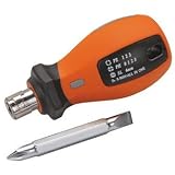 Pittsburgh 8-in-1 Stubby Screwdriver by Pittsburgh