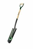 Truper 31284 Tru Tough 16-Inch Drain Spade, Steel D-Handle, 30-Inch [並行輸入品]