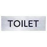 シロクマ サイン TOILET NS-302-2 150m/m×50m/m×1.0t ステンレス