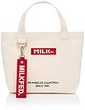 [ミルクフェド] バーアンドアンダー ロゴランチトート BAR AND UNDER LOGO LUNCH TOTE 103201053015 レッド