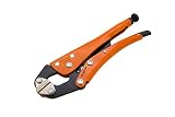 Grip-On GR23310 10' Self-Adapting Jaws Locking Pliers with Swivel Tips - Epoxy-Coated [並行輸入品]