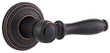 Kwikset Venetian Bronze Surface Mounted Ashfield Half Dummy Trim Lever 97880-69