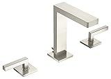 Symmons SLW-3612-STN Duro Two Handle Widespread Lavatory Faucet, Satin Nickel [並行輸入品]