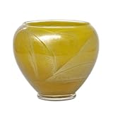 ノーザン ライツ キャンドル エスクポリッシュ 花瓶 6インチ キャラメル【並行輸入品】+NONOKUROオリジナルミニミニクロス