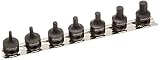 Williams 36914 3/8-Inch Drive Impact Hex Bit Stubby Driver, 7-Piece [並行輸入品]