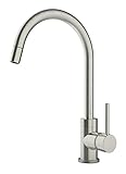 Symmons SPP-3510-STN Dia Single Lever Pull-down Kitchen Faucet, Satin Nickel by Symmons