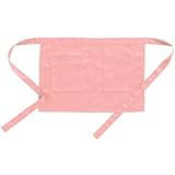 クロダルマ（KURODARUMA） 作業用 ショートエプロン（腰下前掛け） ピンク 47229 F