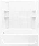 スターリング配管71120110 – 0 Ensemble Bath and Showerキット、60-inch X 81 cm x 74-inch、左側、ホワイト
