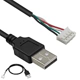 SensaBliss USB - PH2.0 ケーブル 4ピン XH2.54 mm 延長ケーブル 0.3m usb Aオス-4pinメス マザーボード接続用 データ伝送 高速 取り付けまたは交換するUSBデバイス用