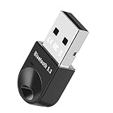 【2026革新版 Bluetooth 6.0】USB-A+Type-C 2-in-1 Bluetoothアダプター 挿すだけですぐに繋がる ブルートゥース子機 EDR/LE対応 白