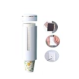 使い捨てカップディスペンサー、壁掛けカップホルダー、マグネット付き、3way取り付けれます（口の直径6～8.2㎝の紙カップに対応）