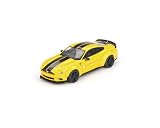 サンリッチ (Sunrich) MINI GT 1/64 LB★WORKS フォード マスタング トリプルイエロー (左ハンドル) ブリスターパッケージ 完成品 MGT01077-BL