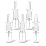 鼻スプレーボトル 5個セット 10ml スプレーボトル ミニスプレー 小分けボトル 詰め替えボトル スプレー容器 フォームポンプボトル 携帯便利 漏れ防止 旅行用品 （10ml）
